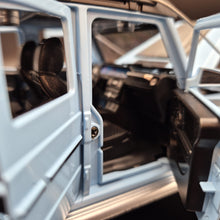 Load image into Gallery viewer, Explorafind 2019 Mercedes-Benz G550 4x4 Squared Sky Blue 1:24 Die Cast SUV