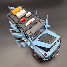 Load image into Gallery viewer, Explorafind 2019 Mercedes-Benz G550 4x4 Squared Sky Blue 1:24 Die Cast SUV