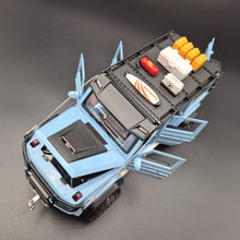 Load image into Gallery viewer, Explorafind 2019 Mercedes-Benz G550 4x4 Squared Sky Blue 1:24 Die Cast SUV