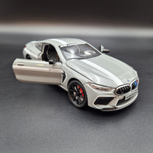 Load image into Gallery viewer, Explorafind 2023 BMW M8 Manhart MH8 800 Grey 1:24 Die Cast Car