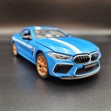 Load image into Gallery viewer, Explorafind 2023 BMW M8 Manhart MH8 800 Blue 1:24 Die Cast Car