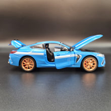 Load image into Gallery viewer, Explorafind 2023 BMW M8 Manhart MH8 800 Blue 1:24 Die Cast Car