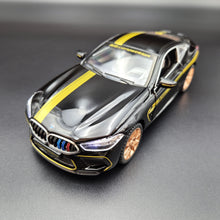 Load image into Gallery viewer, Explorafind 2023 BMW M8 Manhart MH8 800 Black 1:24 Die Cast Car