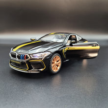 Load image into Gallery viewer, Explorafind 2023 BMW M8 Manhart MH8 800 Black 1:24 Die Cast Car