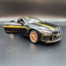 Load image into Gallery viewer, Explorafind 2023 BMW M8 Manhart MH8 800 Black 1:24 Die Cast Car