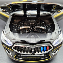 Load image into Gallery viewer, Explorafind 2023 BMW M8 Manhart MH8 800 Black 1:24 Die Cast Car
