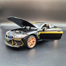 Load image into Gallery viewer, Explorafind 2023 BMW M8 Manhart MH8 800 Black 1:24 Die Cast Car