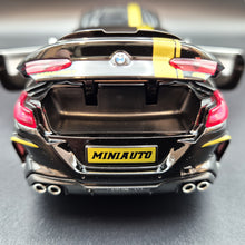 Load image into Gallery viewer, Explorafind 2023 BMW M8 Manhart MH8 800 Black 1:24 Die Cast Car