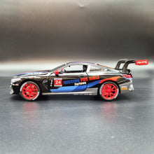 Load image into Gallery viewer, Explorafind 2020 BMW M8 GTE Black 1:24 Die Cast Car