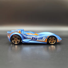 Load image into Gallery viewer, Hot Wheels 2011 Scoopa Di Fuego Light Blue 4-Lane Elimination Race