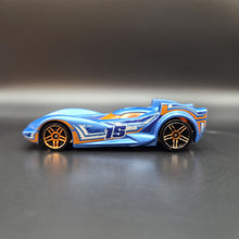 Load image into Gallery viewer, Hot Wheels 2011 Scoopa Di Fuego Light Blue 4-Lane Elimination Race