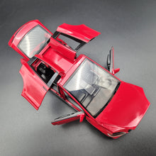 Load image into Gallery viewer, Explorafind 2020 Tesla Model X Red 1:24 Die Cast Car