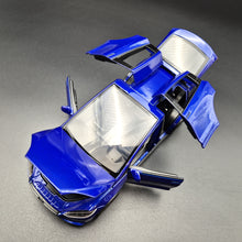 Load image into Gallery viewer, Explorafind 2020 Tesla Model X Blue 1:24 Die Cast Car