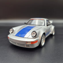 Load image into Gallery viewer, Explorafind 1994 Porsche 964 Turbo Carrera RS Silver 1:24 Die Cast Car