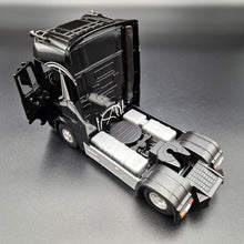 Load image into Gallery viewer, Explorafind 2023 Mercedes-Benz Actros 1851 Truck Black 1:24 Die Cast Truck