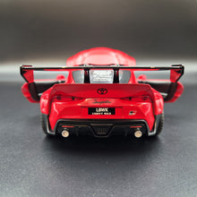 Load image into Gallery viewer, Explorafind 2023 Toyota Supra Red 1:24 Die Cast Car