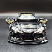 Load image into Gallery viewer, Explorafind 2023 Toyota Supra Black 1:24 Die Cast Car