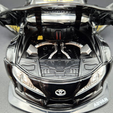 Load image into Gallery viewer, Explorafind 2023 Toyota Supra Black 1:24 Die Cast Car