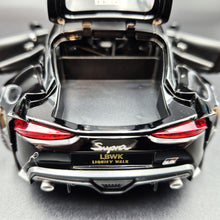 Load image into Gallery viewer, Explorafind 2023 Toyota Supra Black 1:24 Die Cast Car