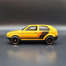 Load image into Gallery viewer, Hot Wheels 2018 Volkswagen Golf Yellow #171 Then and Now 5/10