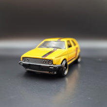 Load image into Gallery viewer, Hot Wheels 2018 Volkswagen Golf Yellow #171 Then and Now 5/10