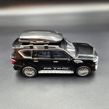 Load image into Gallery viewer, Explorafind 2023 Nissan Patrol Black 1:32 Die Cast Car