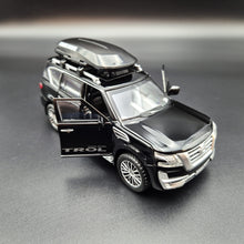 Load image into Gallery viewer, Explorafind 2023 Nissan Patrol Black 1:32 Die Cast Car