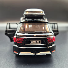 Load image into Gallery viewer, Explorafind 2023 Nissan Patrol Black 1:32 Die Cast Car