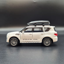 Load image into Gallery viewer, Explorafind 2023 Nissan Patrol White 1:32 Die Cast Car