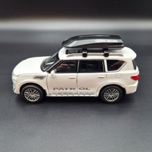 Load image into Gallery viewer, Explorafind 2023 Nissan Patrol White 1:32 Die Cast Car