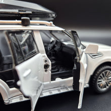 Load image into Gallery viewer, Explorafind 2023 Nissan Patrol White 1:32 Die Cast Car