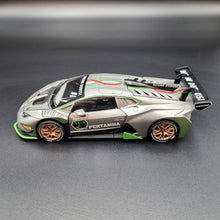 Load image into Gallery viewer, Explorafind 2022 Lamborghini Huracán LP 620-2 Super Trofeo EVO2 Grey 1:32 Die Cast Car