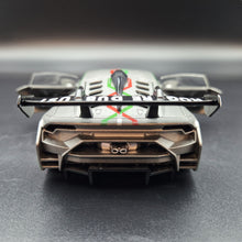 Load image into Gallery viewer, Explorafind 2022 Lamborghini Huracán LP 620-2 Super Trofeo EVO2 Grey 1:32 Die Cast Car