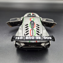 Load image into Gallery viewer, Explorafind 2022 Lamborghini Huracán LP 620-2 Super Trofeo EVO2 Grey 1:32 Die Cast Car
