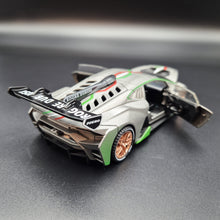 Load image into Gallery viewer, Explorafind 2022 Lamborghini Huracán LP 620-2 Super Trofeo EVO2 Grey 1:32 Die Cast Car