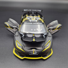 Load image into Gallery viewer, Explorafind 2022 Lamborghini Huracán LP 620-2 Super Trofeo EVO2 Satin Black 1:32 Die Cast Car