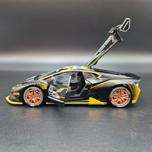 Load image into Gallery viewer, Explorafind 2022 Lamborghini Huracán LP 620-2 Super Trofeo EVO2 Satin Black 1:32 Die Cast Car