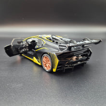 Load image into Gallery viewer, Explorafind 2022 Lamborghini Huracán LP 620-2 Super Trofeo EVO2 Satin Black 1:32 Die Cast Car