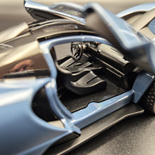 Load image into Gallery viewer, Explorafind 2019 McLaren Senna Blue/Grey 1:32 Die Cast Car