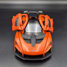 Load image into Gallery viewer, Explorafind 2019 McLaren Senna Orange 1:32 Die Cast Car