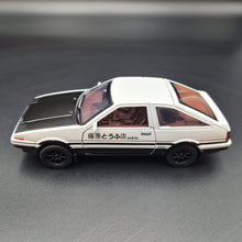 Load image into Gallery viewer, Explorafind 1986 Toyota Trueno AE86 "Initial D" White 1:32 Die Cast Car