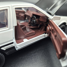Load image into Gallery viewer, Explorafind 1986 Toyota Trueno AE86 "Initial D" White 1:32 Die Cast Car