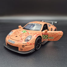 Load image into Gallery viewer, Explorafind 2019 Porsche 911 RSR Pink 1:32 Die Cast Car