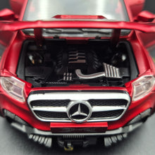 Load image into Gallery viewer, Explorafind 2019 Mercedes-Benz X-Class 6x6 Pickup Red 1:32 Die Cast Pickup