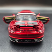 Load image into Gallery viewer, Explorafind 2021 Porsche 911 Targa 4S Red 1:32 Die Cast Car