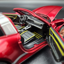 Load image into Gallery viewer, Explorafind 2021 Porsche 911 Targa 4S Red 1:32 Die Cast Car