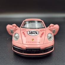 Load image into Gallery viewer, Explorafind 2021 Porsche 911 Targa 4S Pink 1:32 Die Cast Car
