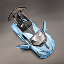Load image into Gallery viewer, Explorafind 2021 Bugatti Divo Satin Blue 1:32 Die Cast Car