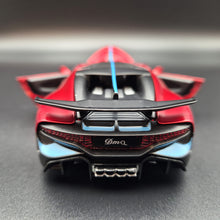 Load image into Gallery viewer, Explorafind 2021 Bugatti Divo Satin Red 1:32 Die Cast Car