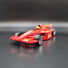 Load image into Gallery viewer, Hot Wheels 2002 F1 Car Red McDonalds Die Cast Car